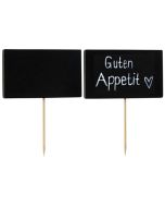 Photo Pique apéritif personnalisable - 90 mm PAP STAR Ardoise