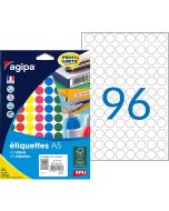 photo AGIPA pastilles adhésives 15 mm - Assortiment 11996