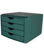 Photo Bloc de rangement - 4 tiroirs - Vert HELIT The Green Chameleon