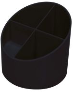 Photo Pot à crayons - Plastique recyclé - Noir HELIT The Green Cross