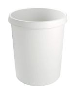 Photo Corbeille à papier 45 litres - Gris lumière : HELIT H6106282