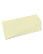 Photo Intercalaires trapèze en carton - 230 x 120 mm - Chamois : HERLITZ Lot de 100 10838464