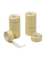 Photo Lot de 12 rouleaux de 1200 étiquettes pour affichages du prix : HERLITZ 1605328