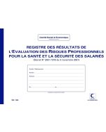 Registre - Résultat d'évaluation des risques professionnels