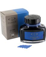 Photo PARKER : Encre de chine lavable Quink -  Bleu royal