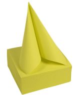Serviettes de table Cocktail - 200 x 200 mm - Vert Kiwi PRO NAPPE Lot de 50 image