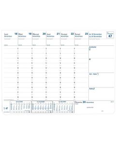 Recharge pour bloc éphéméride 2025 - BLOCKHEBDO Quo Vadis 057001Q intérieur