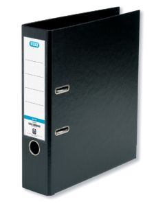 Classeur à levier en PP - Dos 80 mm - Noir : ELBA Smart Pro+ Image