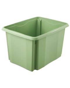 Boîte de rangement Eco-line - 30 litres - Vert clair : KEEEPER Emil Eco
