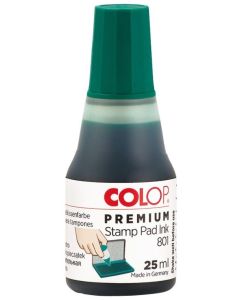 Encre pour Tampon encreur 801 - Vert : COLOP Visuel