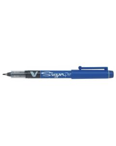 Stylo feutre V Sign Pen - Bleu : PILOT Visuel