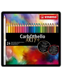 Crayons pastel - assortiment 24 couleurs STABILO