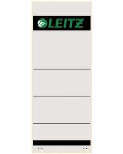 Photo Etiquettes Dos de classeur - 61 x 157 mm - Gris : LEITZ Lot de 10 - 1647-00-85