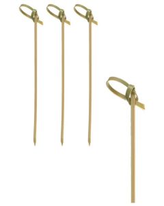 Photo Pique apéritif en bambou - 60 mm PAP STAR Noeud