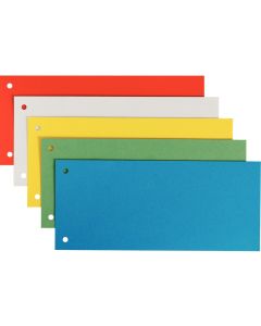 Intercalaires en carton - 240 x 105 mm - Assortiment LEITZ Lot de 25 Image