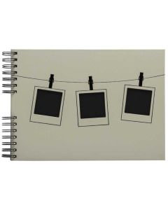 Album photos à spirales - 320 x 220 mm - 150 photos : EXACOMPTA Instants