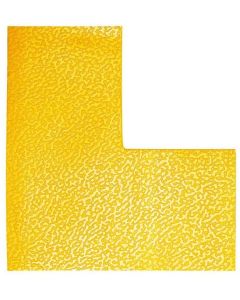 Marquage adhésif de zone de danger - Forme L - Jaune : DURABLE Lot de 10 Visuel