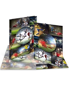 Chemise à élastiques A4 - Motif Football : HERMA image