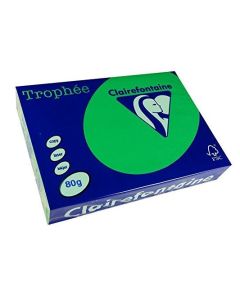 Ramette de papier Trophée de 500 feuilles A4 - Vert Billard CLAIREFONTAINE Ramette