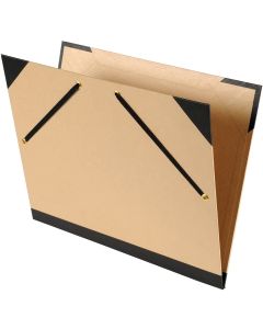 Photo CANSON : Chemise à dessin Kraft à élastique - Format 320 x 450 mm