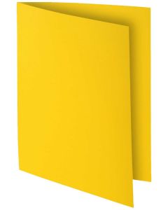 Lot de 10 Chemises pour dossiers A4 ROCK'S 210 - Jaune citron : EXACOMPTA 