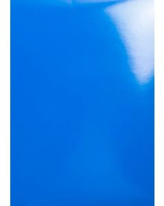 Lot de 100 couvertures pour reliure - Bristol laqué - Bleu EXACOMPTA Chromolux Image