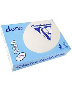 Ramette de papier de 500 feuilles A3 - 100 g - Blanc naturel : CLAIREFONTAINE Dune Visuel