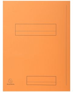 Lot de 50 Chemises rigides imprimées - Orange EXACOMPTA Super 210 Image