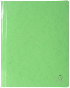 EXACOMPTA 380805B : Chemises à lamelles - Vert anis Iderama