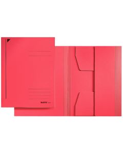 Photo Chemise-trieur à 3 rabats A4 - Rouge : LEITZ - 3924-00-25