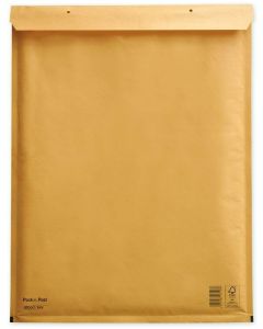 Lot de 50 Pochettes d'expédition à coussin d'air - Marron - 370 x 480 mm : MAIL MEDIA Visuel