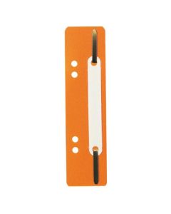 Lot de 250 fixations à lamelles pour dossier - Orange 426009B Exacompta