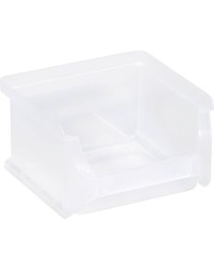 Bac à bec de rangement - 100 x 100 x 60 mm - Transparent : ALLIT Profilplus Visuel