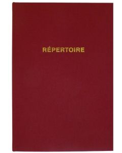 ELVE : Registre Répertoire de 300 pages - 230 x 180 mm 51062