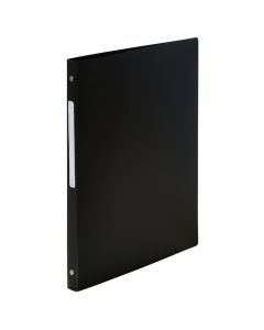 Exacompta 51191E : Classeur souple noir - 4 anneaux
