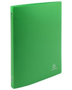 Classeur souple - 4 anneaux de 15 mm - Vert anis EXACOMPTA Photo