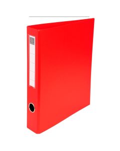 EXACOMPTA : Classeurs à 4 anneaux - Dos de 60 mm - Rouge 51645E