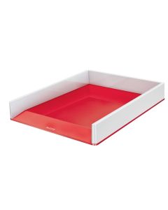 Photo Corbeille à courrier - A4 - Blanc LEITZ WOW Duo Colour