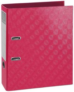 Classeur à levier - Dos de 70 mm - Framboise : EXACOMPTA 1928 Visuel