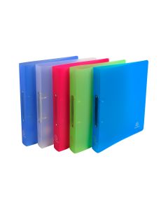 Exacompta 54369E Chromaline : Classeur souple Assortiment - 2 anneaux