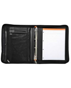 EXACOMPTA : Conférenciers avec poignée et 4 anneaux - Noir - 55634E