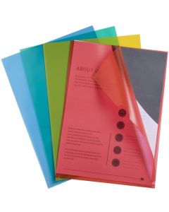 Pochettes à coins A4 - Assortiment : EXACOMPTA Lot de 100 image