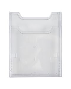 Présentoir mural A5 - 1 compartiment vertical - Cristal : EXACOMPTA image