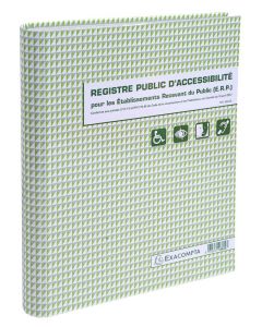 Registre des contrôles techniques de sécurité EXACOMPTA 6616E