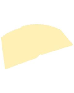 Carton de Bricolage 700 x 1000 mm - Jaune Paille - 300 g/m² FOLIA Lot de 10