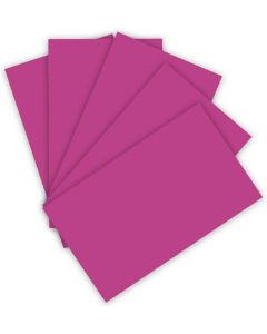 Carton de Bricolage 700 x 1000 mm - Eosine Rose - 300 g/m² FOLIA Lot de 10