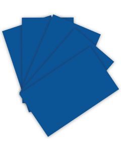Carton de Bricolage 700 x 1000 mm - Bleu Royal - 300 g/m² FOLIA Lot de 10