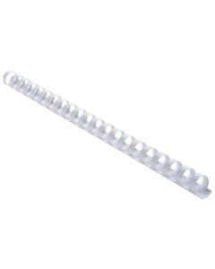 Lot de 100 baguettes de 21 anneaux - 16 mm - Blanc EXACOMPTA Image