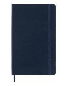 Carnet de Notes Ligné 21 x 13 cm L/A5 - Bleu Classic MOLESKINE 