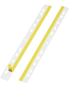 Lot de 50 attaches perforées pour documents A4 - 25 x 295 mm : DURABLE Visuel